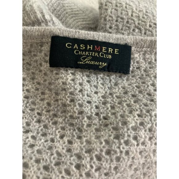 Cashmere Charter Club sweater 36 chest - Picture 8 of 12